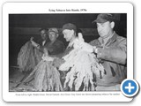 Tying Tobacco into Hands 1970s